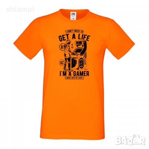 Мъжка тениска Get A Life,Изненада,Подарък,Празник , снимка 8 - Тениски - 36812295