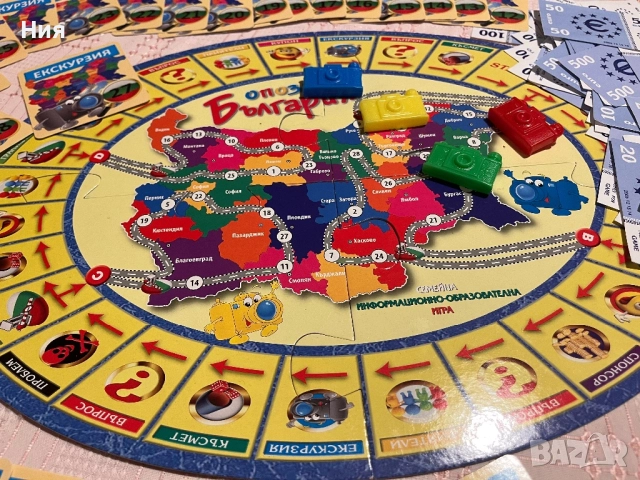 Настолна игра- Опознай България Play Land  , снимка 2 - Настолни игри - 51435363