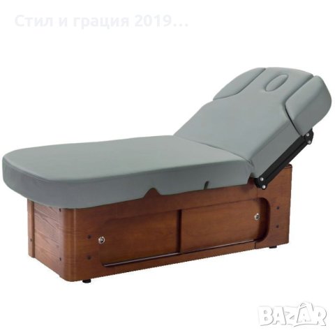 Спа кушетка Azzurro Wood 361A ( 4 мотора ) 205 x 84 x 64/84 см - отопление, снимка 5 - Кушетки - 43953996