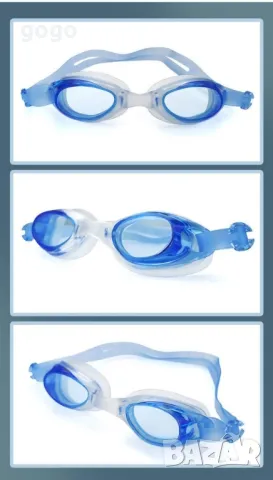 Комплект детски очила за гмуркане с тапи за уши и калъв за съхранение, снимка 2 - Водни спортове - 48446624