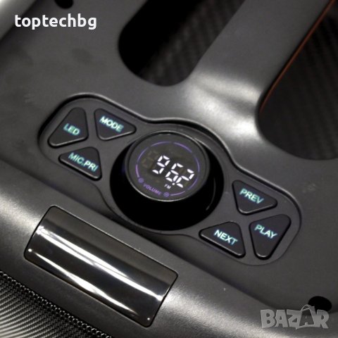 Караоке Тонколона Thunder B80 8″ инча с безжичен микрофон, снимка 4 - Тонколони - 43506987