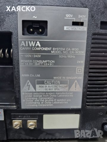 AIWA-CA-W30, снимка 6 - Радиокасетофони, транзистори - 43714113