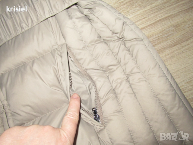 ПУХЕНКА ОЛЕКОТЕНО ЯКЕ С ГЪШИ ПУХ--XL номер, снимка 4 - Якета - 52302497