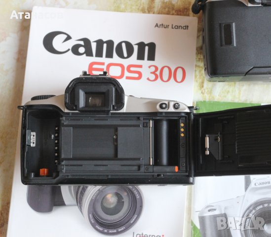 Canon EOS 300 лентов фотоапарат - два броя, снимка 6 - Фотоапарати - 39808681