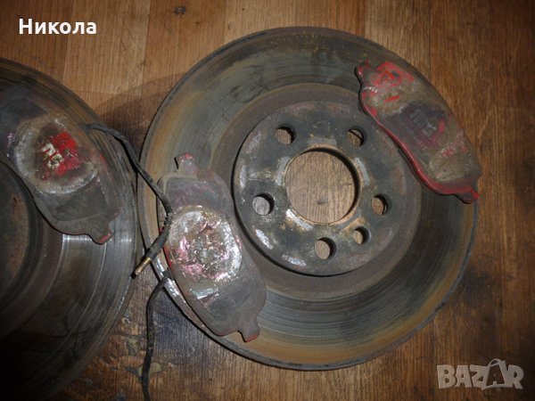Предни дискове с накладки за Пежо 807 2.2 хди 128 к.с, снимка 4 - Части - 32549532