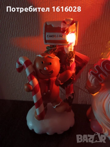 LED светещо декоративно коледно куче,джудже,динджър човече.., снимка 7 - Декорация за дома - 48491539