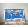 2031 Скреч карта на света, снимка 1 - Други стоки за дома - 37336821
