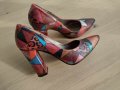 Стилни обувки с ток, снимка 1 - Дамски елегантни обувки - 43697943