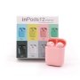 Безжични слушалки Inpods i12 TWS с цветен дизайн и управление чрез докосване, снимка 5