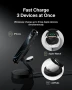 Зарядно устройство Belkin MagSafe, 3-в-1 безжична зарядна станция, Qi2, снимка 2