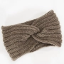 Дамски плетена лента за глава с усукване, снимка 9