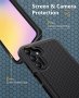 FNTCASE Калъф за телефон Samsung A25 5G, противоударен, черен, снимка 2