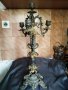 стар бароков свещник, снимка 1 - Антикварни и старинни предмети - 27222111