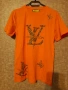 Louis Vuitton мъжка тениска в оранжево, снимка 3