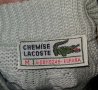 Памучен брандов пуловер, рядка находка"Chemise Lacoste"® / голям размер , снимка 5