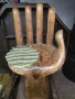 Продавам дървено столче., снимка 3