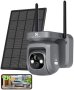 Нова K&F Concept 2K 3MP WiFi Сигурност Камера - Соларно Захранване, IP66, PTZ, снимка 1 - Други - 43571031