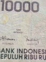 Две Банкноти 10 000 рупия 1996г. Индонезия/10 рупий Индия за КОЛЕКЦИЯ 50724, снимка 4