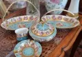 Karlsbader - Прекрасен ,античен комплект от пет части , снимка 4