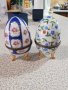 Декоративни порцеланови яйца - кутийка Limoges / Лимош - ръчна изработка - 2 бр., снимка 18
