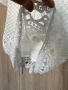 Уникална блуза бяла, цялата от бродерия - 2XL, снимка 9