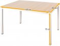 ПРОМОЦИЯ Трапезна маса / бюро AC3BW-140-UK, снимка 2