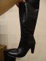 100% Ествествена кожа - Дамски ботуши, снимка 8