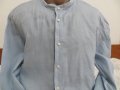 Мъжка ленена риза с дълъг ръкав Drykorn for Beautiful People, снимка 2