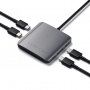 4-портов USB C хъб, снимка 1 - USB Flash памети - 39621655