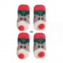 Кучешки Коледни чорапи Коледни чорапи за кучета Кучешки Коледен аксесоар, снимка 1