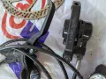 Shimano скорости 3х7 и спирачки, главина и касета, курбели, средно и педали, Плюс диск 160мм. МТБ, снимка 12