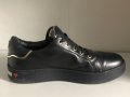 Love Moschino Logo Plaque Embellished Lace-up Sneakers Black Size uk 8 eu 41, снимка 6