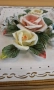 Порцеланова картина с 3D цветя, снимка 5