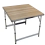Алуминиева сгъваема маса FAVO 1 H ALU mini "PIKNIK" с регулируема височина, снимка 1