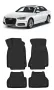 Гумени стелки RizLine съвместими с Audi A4 16-19, снимка 6