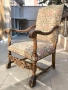 Белгийско кресло с дърворезба, снимка 2