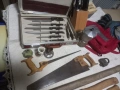 Стари ножове брадви топори инструменти , снимка 6