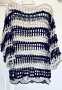 Ефектна бутикова блуза  CROCHET , снимка 2