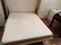 „Вертикално падащо легло 160×190 см матрак, снимка 8