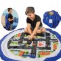 3116 Сгъваемо килимче за игра чанта органайзер за детски играчки, снимка 2