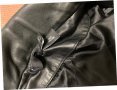 ''BLK DNM Leather Biker Jacket''оригинално кожено яке М размер, снимка 4