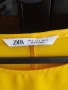 Дамска жълта рокля, туника Zara, размер М, снимка 2