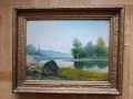 Стара картина , пейзаж., снимка 1