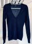 Нежна блуза MASSIMO DUTTI коприна и кашмир, снимка 1 - Блузи с дълъг ръкав и пуловери - 43484935