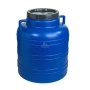 Бидон 40 литра с дръжки, син, снимка 1