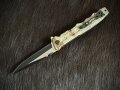 Сгъваем нож (flipper) във военен стил Linder Slingshot. (337912), снимка 7