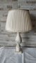 Голяма стара мраморна лампа - нощна лампа - Антика, снимка 3