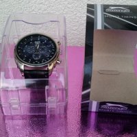  Стилен дизайн и абсолютна безупречност с часовник " Slazenger" в  черно,внос от Англия-високо качес, снимка 4 - Мъжки - 26684979