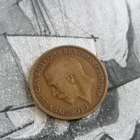 Монета - Великобритания - 1 пени | 1915г., снимка 2 - Нумизматика и бонистика - 37267183