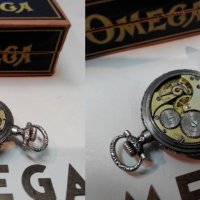 Джобен часовник ОМЕГА OMEGA сребро, снимка 11 - Джобни - 32497415